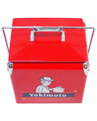 China 13L metal and plastic viable inside cooler box Mid-Century Modern Design Style for sale