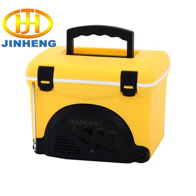 China 5L Radio AM/FM CAR COOLER WITH RADIO SPEAKERS 29.5x23x21.5cm for sale