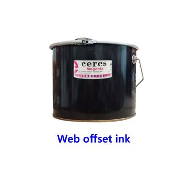 China El solvente basó el barril de los folletos 18kg del periódico de la web de Coldset de la tinta de la impresión en offset en venta