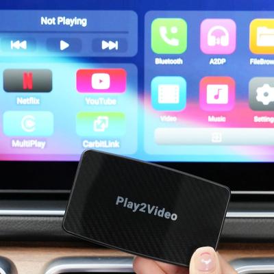 China Wireless Android Auto and Wireless Carplay 2 in 1 Ottocast Portable Youtube Netflix carbitlink Multimedia Box Wireless Carplay Android Auto Carplay Android Ai Box for sale