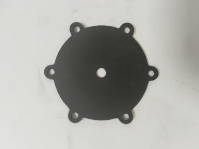 China 20C-80C Temperature Range Valve Rubber Diaphragm Low Compression Set Circular Design Suitable for Various Applications for sale