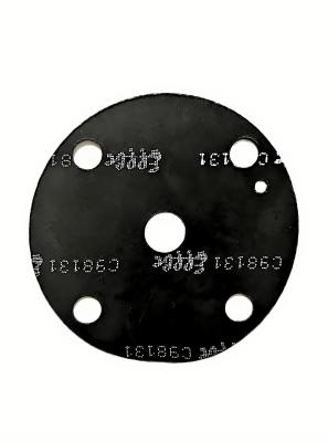 China High Abrasion Resistance Valve Rubber Diaphragm For 1 Million Times Diaphragm Life And Extended Durability for sale