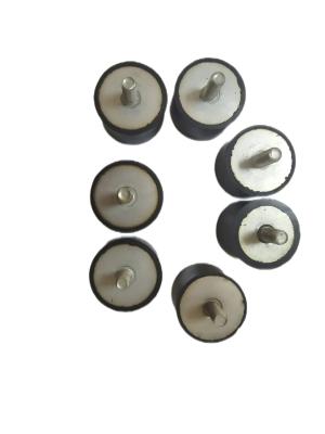 China Rubber Shock Absorber Hardness Durometer Rating High 42mm For 50N/mm Axial Stiffness In Heavy-Duty Applications for sale