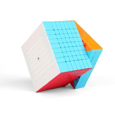 China Toy Qiyi Magic Speed Cube Educational 8x8 9x9 Stickerless Mofange Magico Cubo 9 Layer Toys Educational Gift For Kids for sale