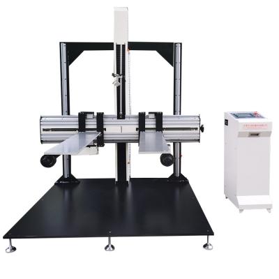 China Double Wings Packaging Box Corrugated Carton Free Fall Drop Test Equipment Astm D5276 Standard for sale