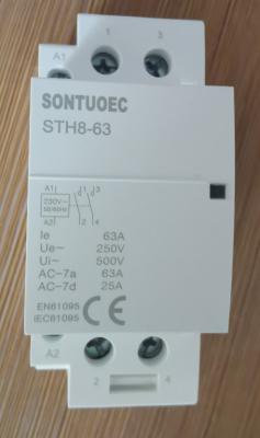 China Contator modular da C.A. de Sontuoec 63A 2 Polo 2NC do agregado familiar à venda