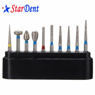 China High Speed Handpiece New Dental Diamond Burs (10PCS/packing) Dental Equipment Dental Equipment for sale