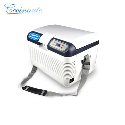 China ABS CeeinAuto DC 12V AC220V Refrigerators Minimum Fridge For Car Freezer Refrigerator 12V/24V Portable Camping for sale