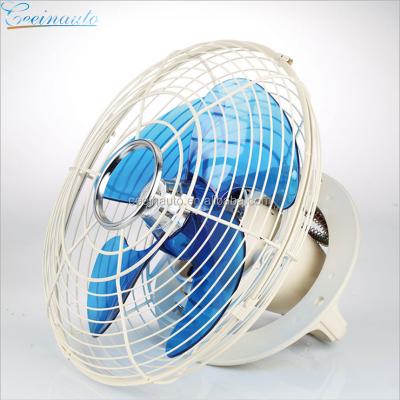 China Universal 24V Truck Cooling Fan With Included Metal Cover 12V/24V Bus Fan 12inch for sale