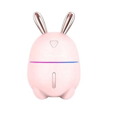 China 11-20ã ¡ 300ML Ultrasonic Air Humidifier Cute Rabbit USB Aroma Essential Oil Diffuser USB Humidificador Air Purifier Mist Maker for sale