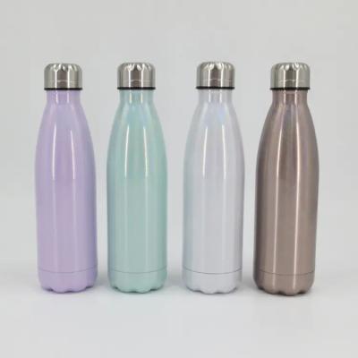China 500ml PORTABLE Stainless Steel Cola Bottle Thermal Insulation Outdoor Sports Water Bottle and Cold Storage for sale