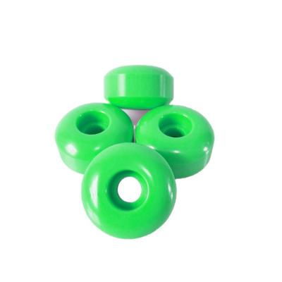 China High Quality Solid Color Shape 99A Skateboard Flat 54mm Wheels With Custom Logo for sale