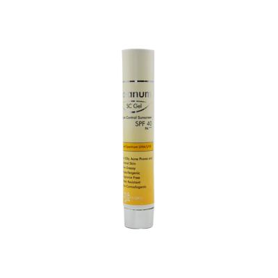 China Cosmetic High Quality 30ml Open Tail Cosmetic Tube With Silver Screw Lid for sale