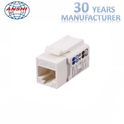 Cina Grado UTP RJ45 Jack For Network trapezoidale di CAT6 CAT6A 90 in vendita