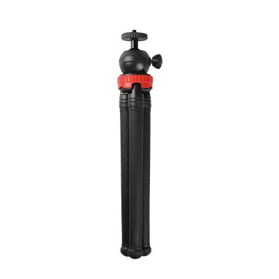 China Kaliou A035 High Quality PORTABLE Portable 360 Degree Selfie Camera Phone Adjustable Rotating Silver Tripod With Box for sale