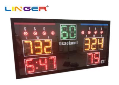 中国 霧は移動立場が付いている電子スコアボードを取り上げるダイオードを導いた 販売のため
