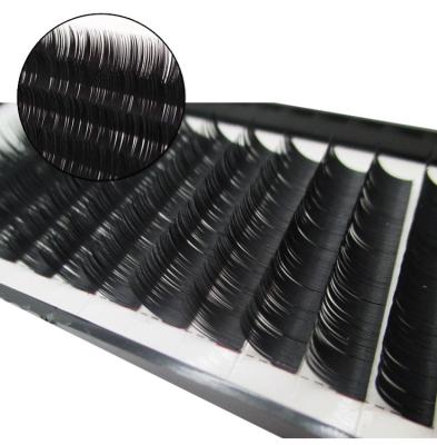 China 0.2mm thick eyelash extension factory seller supplie 100% handmade individual false eyelash extension for sale