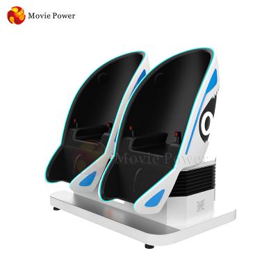 China Virtual Reality Amusent Park Product 2 Seats 9d Egg Vr Chair Cinema Simulator for sale