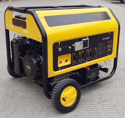 China 50 Hz de extracción por trazo 92×75mm 12VDC generador de gasolina con el método de arranque en venta