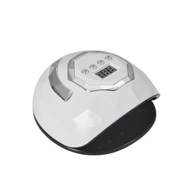 China New Designer Amazon Nail Lamp High Power Smart Induction UV Machine Led Non-black Finger Nail Drying Lamp NL092 for sale
