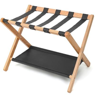 China Solid wood luggage rack for sale