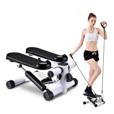 China Stepping Height Adjustable Home Lose Weight Foot Exercise Pedal Bike Machines Fitness Hydraulic Stepping Equipment for sale