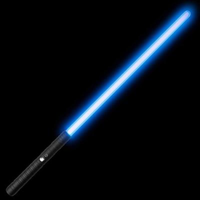 China 2022 Hot Sale Light and Voice Game Lightsaber with Rechargeable Metal Handle RGB 7 LED Color Changing Toy Lightsaber for sale