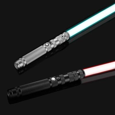 China 2022 Rechargeable Metal PC RGB Lightsaber Metal Handle Playing 7 RGB colormetal handle with Sound Lightsaber for sale