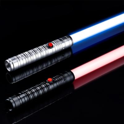 China Cosplay factory wholesale lightsaber in children's toy lightsaber metal blue red lightsaber two in one laser sword for sale