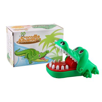 China Wholesale ABS Kids Toys Prank Toy Parent-child Interaction Crocodile Bite One Finger Weird Toys New for sale