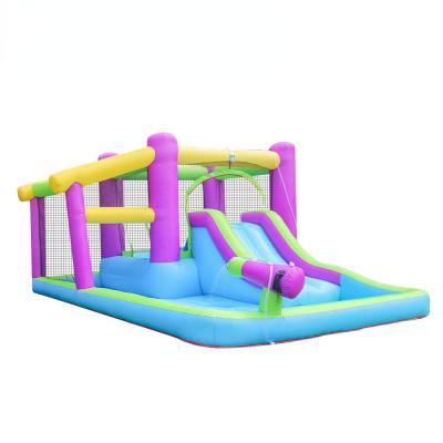 China Kids Fun Toys New Customization Inflatable Bounce Water Slide Inflatable Slide For Kids for sale