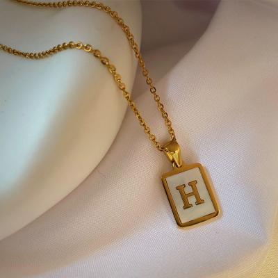 China JKN001 JK Custom Jewelry Hot Sale Women Men's Romantic Necklaces Letters Couple Necklace Romantic 925 Sterling Silver Necklace for sale