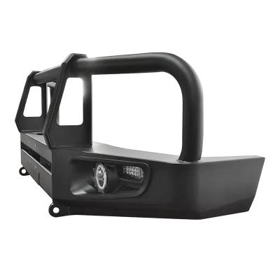 China Universal Fit Steel Bull Bar With Bolt On Mounting And Spot Beam Lights for sale