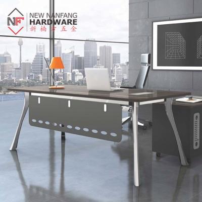 China modern metal table base 1600*800*750/boss table frame base for sale
