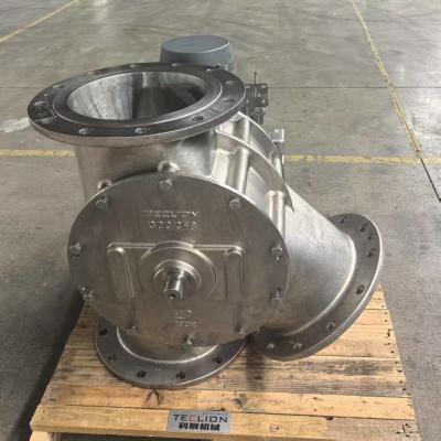 China Large diameter stainless steel plugr diverter valve for dilute phase conveying for sale