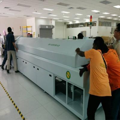 中国 10の温度帯は退潮のオーブン/退潮はんだ付けする機械RF1020PCをはんだ付けします 販売のため