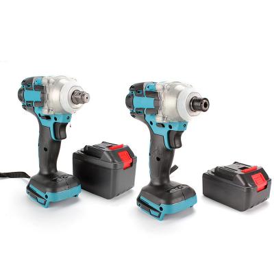 China Building& industry& 18v Cordless Electric Impact Screwdriver High Speed Brushless Rechargeable Construction Impact Wrench Drill Bit Wrench for sale