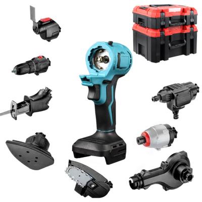 China New High Quality 2022 Mulit-Purpose Impact Drill Jig Saw and Angle Grinder Power 18v Combo Set for sale