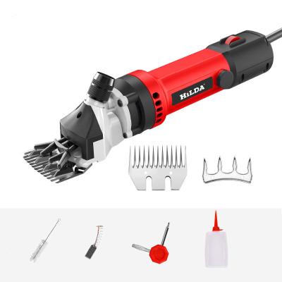 China Hot Sale 6 Speed Electric Sheep Shearing Machine Portable Sheep Clippers Farm Animals Goat Shaving Shears for sale