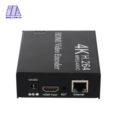 China IPTV New Released MPEG-4 /H.264 AVC 4K HDMI Over IP Streaming Video Encoder for sale