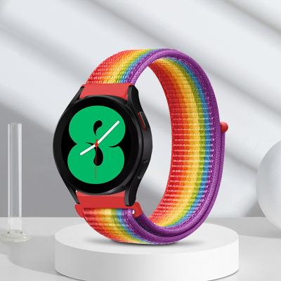 China Wearing Accessories 20/22mm Band For Galaxy Watch 46mm/42mm/Active 2 46mm Strap Samsung Speed S3 Frontier Sports Strap Huawei Nylon Watch GT S2 42 46mm for sale