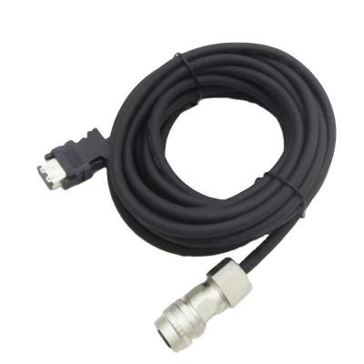 China MR-J3ENSCBL15M-L 15m Mitsubishi industrial high power servo motor encoder cable MR-J3ENSCBL line from China for sale
