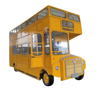 China Commercial catering Professional customization Mobile two story food truckIce Cream Mobile Trailers/Catering Truck For Sale for sale