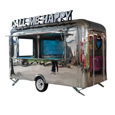 China Commercial catering Wholesale Price airstream food truck Fast Food Truck Trailer food truck stickers Professional customization for sale