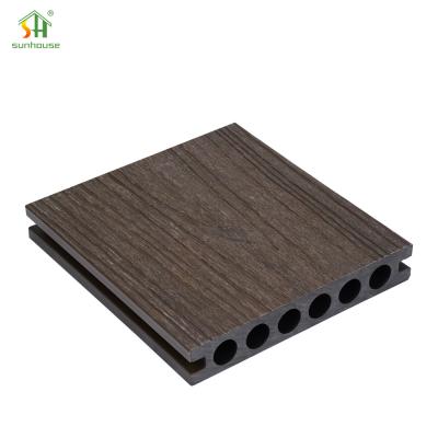 China Co Extruded Composite Decking 25mm WPC Floor Panel Waterproof For Commercial Balcony for sale