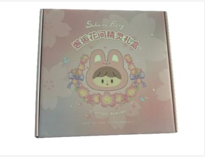 China Beleza de padrão Flip Top caixa de presente de tamanho personalizado de papelão rígido Design elegante à venda