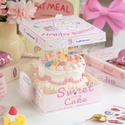 China Custom Made Cake Packaging Boxes with CMYK / Pontone Offset Printing Requirements for sale
