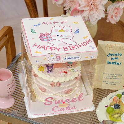 China Custom Made Cake Packaging Boxes With Printing And CMYK / Pantone for sale