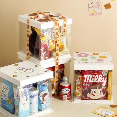 China Custom Order Accepted Cake Packaging Boxes with AI CDR Or PDF Design Requirement and Matt Lamination for sale