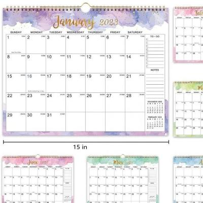 China Personalized Calendar Printing with Glossy Paper Type Add Personal Dates And Events Personalization for sale